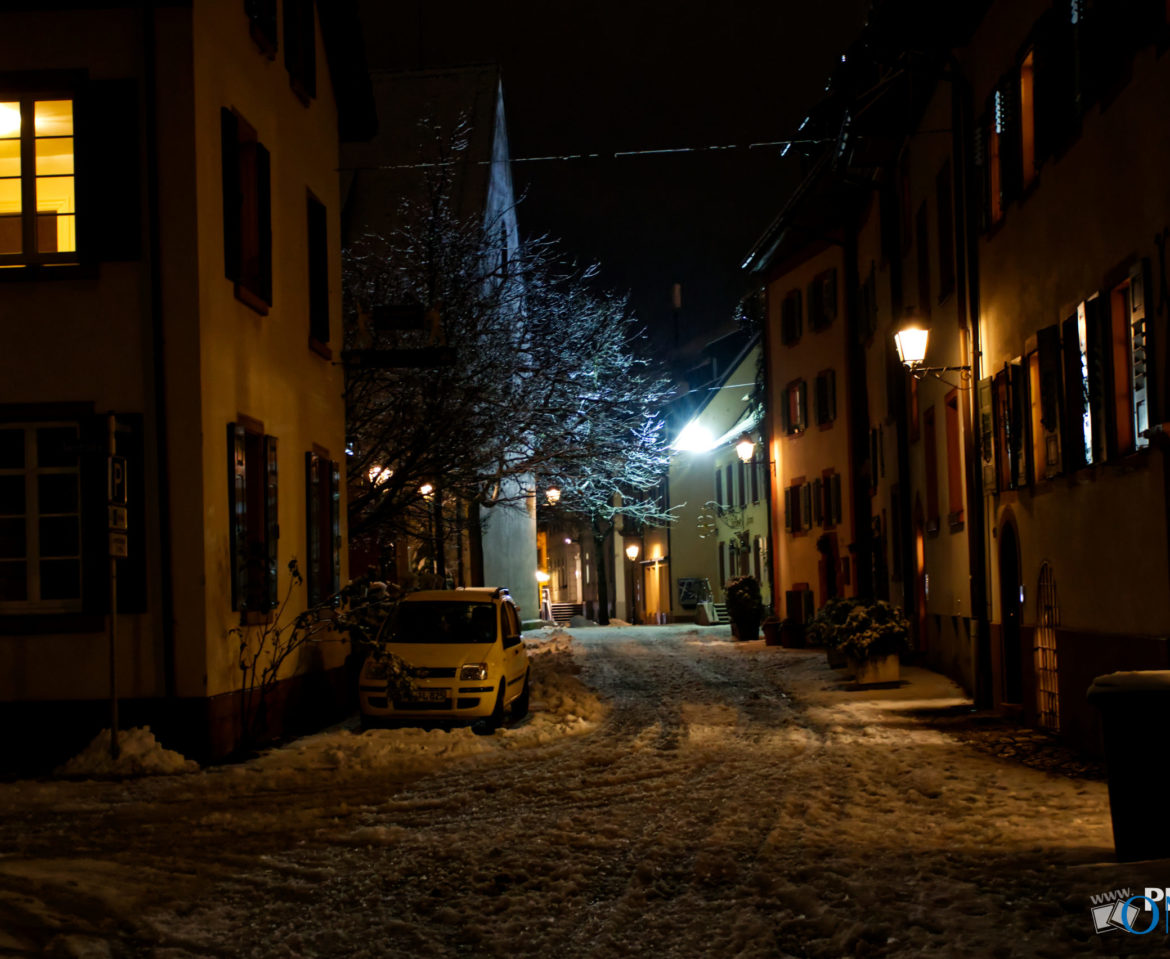 Winternacht in Schopfheim